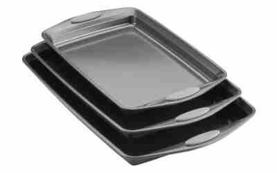Rachael Ray Bakeware 3-Piece Nonstick Cookie Pan Review 2026