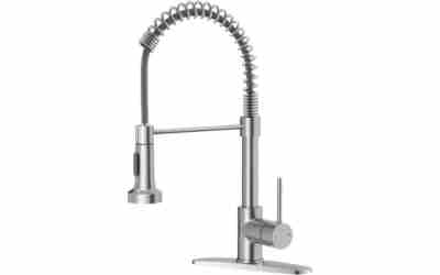OWOFAN 9009SN-A Brushed Nickel Pull Down Kitchen Faucet Review 2026
