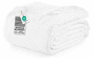 Utopia Bedding Queen 100% Cotton Waffle Blanket Review 2026